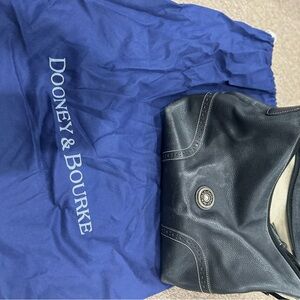 Dooney & Bourke Black Leather Tote Designer